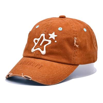 Thể thao Unisex Solid Cha mũ thoải mái phong cách rửa tay mũ bóng chày