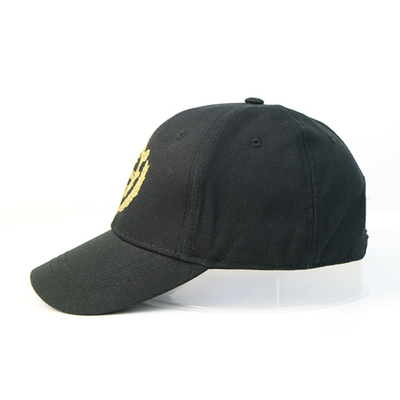 Thêu In Logo Bóng chày Mũ bông Làm dây đeo mũ thể thao có thể điều chỉnh với khóa kim loại