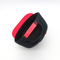 Mũ Snapback Hip Pop vành phẳng thêu 3D màu đen và đỏ