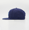 Thời trang Blue Wool Acrylic Flat Brim Mũ Snapback cho Unisex ngoài trời