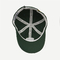 Mũ bóng chày 6 ô, Chất liệu thoáng khí &amp; bền, nhãn dệt bằng dây thấm mồ hôi tùy chỉnh và logo thêu