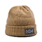 Mùa thu và mùa đông Mũ len màu trơn Chống lạnh, Thời trang và Ấm áp Mũ len có logo tùy chỉnh
