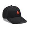 Oem 5 Panel Sport Papa Hat Embroidery Logo Màu đen Cotton Gorras Unisex Baseball