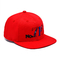 6 bảng phím Gần phẳng Snapback Mũ 3D thêu Logo thể thao ngoài trời Snapback Baseball Cap