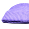 Mùa đông thời trang đa màu đàn ông đeo tay đeo tay đeo tay đeo mũ đan Unisex mũ đan màu tím