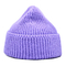 Mùa đông thời trang đa màu đàn ông đeo tay đeo tay đeo tay đeo mũ đan Unisex mũ đan màu tím