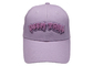 Pale Lilac Sports Fited Mũ Cotton Punk Kiểu kim loại tua