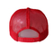 Mũ lưỡi trai lưới màu đỏ đẹp, mũ lưỡi trai thiết kế cao cấp