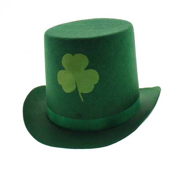 Bán buôn Lễ hội đường phố Ailen Hat St. Patrick Ngày Shamrock Mũ xanh