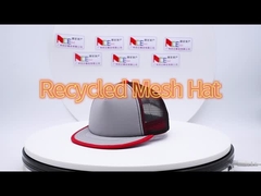 Độ bền cao tương phản khâu Flat Edge Mesh Cap