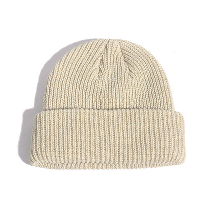 Thời trang Hip Hop Beanie Knitted Hat Nam Skullcap Women Winter Warm Brimless Beanies Hats