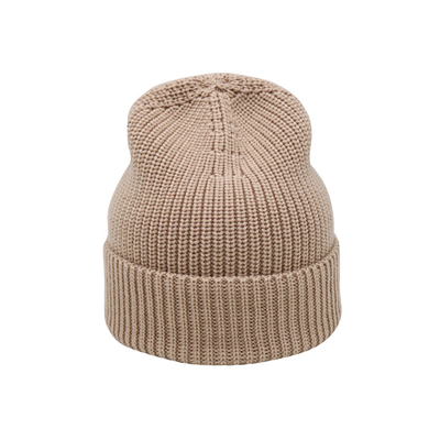 OEM Acrylic Polyester Đan Mũ Beanie Chu vi 58CM