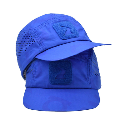 Mũ cắm trại bằng vải cotton nylon Polyester 5 tấm với chiều dài vành và lớp lót trung bình