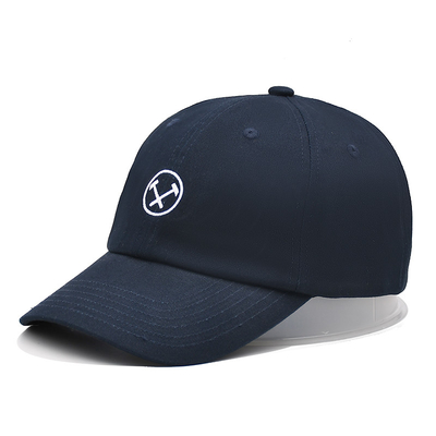 Unisex 100% bông thêu Logo Baseball Cap Custom Gorras Sports Baseball Cap
