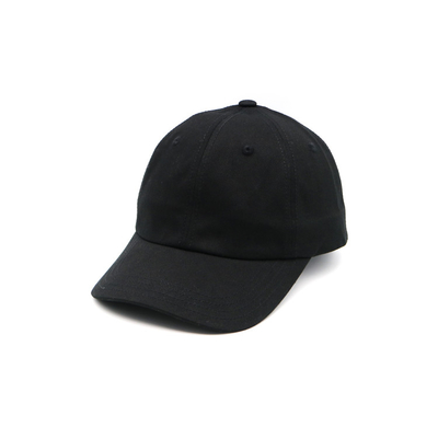 logo thêu thể thao 100% bông nam giới không cấu trúc đen bông cha mũ đơn giản tùy chỉnh baseball cap