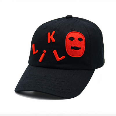 Profile Unconstructed 6 Panel Baseball Cap với màu sắc tùy chỉnh và các đường may tăng cường
