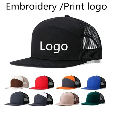 Logo tùy chỉnh 7 tấm mũ bán buôn Trùm xe tải lưới