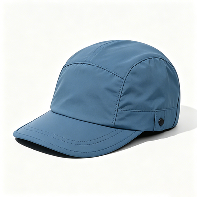 Nhập khẩu 5 Panel Camper Hat với Sports Mesh Sweatband và Breathable Mesh cho các hoạt động ngoài trời