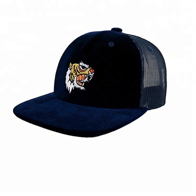 thêu tùy chỉnh da lộn mũ snapback mũ Trucker lưới mũ mùa hè mũ da lộn