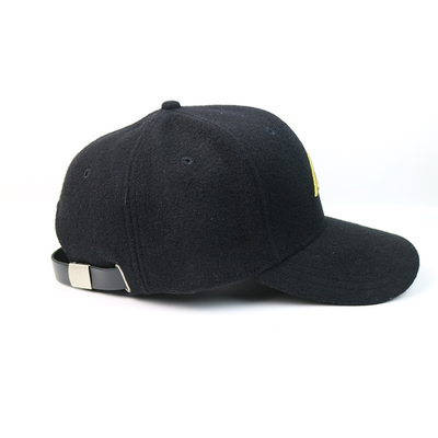 Unisex Đen Màu thêu Mũ bóng chày Thanh niên / Thiết kế thời trang 6 Mũ snapback