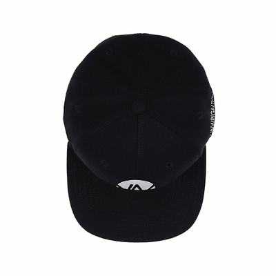 Unisex Flat Brim Snapback Cap Hoa văn nổi Khóa nhựa ODM