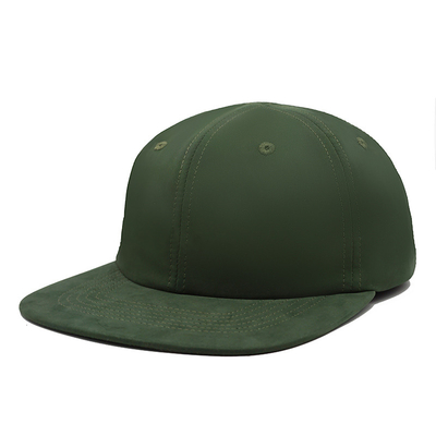 Hort Brim 6 Panel Hat Flat Billed Sport Cap Anti Sweat Kem chống nắng Trucker Phong cách bóng chày