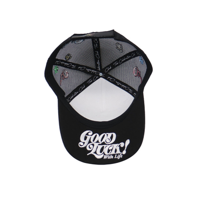 Mũ Trucker 5 bảng tùy chỉnh 3d Puff Patch Logo Lưới Snap Back Truck Cap