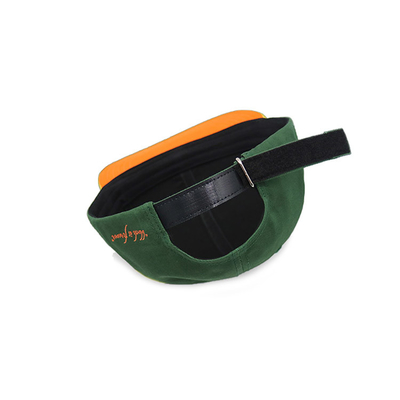 Mũ lưỡi trai thêu khóa dán Velcro dành cho nam Tùy chỉnh phong cách đường phố cao cấp
