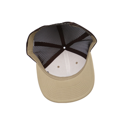 Kích thước có thể điều chỉnh Độ tương phản trống 6 Bảng điều khiển Trucker Cap Cotton Sweatband