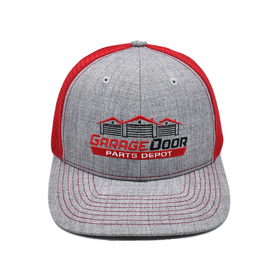 Mũ Trucker 6 bảng tùy chỉnh Logo thêu lưới Polyester