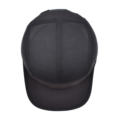 Lưới thoáng khí tùy chỉnh Mũ chạy 5 bảng Mũ cắm trại bằng nylon có thêu