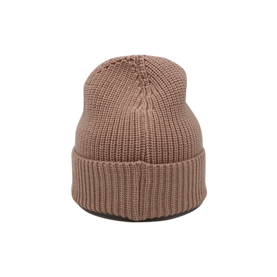 OEM Acrylic Polyester Đan Mũ Beanie Chu vi 58CM