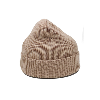 OEM Acrylic Polyester Đan Mũ Beanie Chu vi 58CM