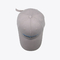 Bông trắng 6 tấm Mũ bóng chày Đường may gia cố với logo thêu tùy chỉnh