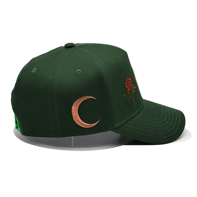 Mũ snapback cong phẳng 5 bảng có logo thêu Mũ bóng chày có cấu trúc