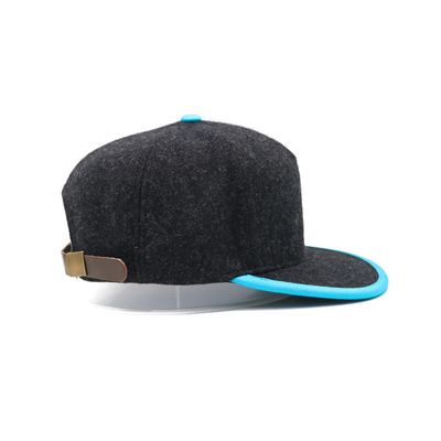 Mũ snapback vành phẳng trống tùy chỉnh cho mùa thu và mùa đông