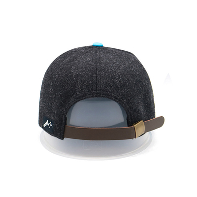 Mũ snapback vành phẳng trống tùy chỉnh cho mùa thu và mùa đông