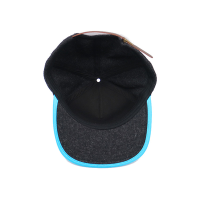 Mũ snapback vành phẳng trống tùy chỉnh cho mùa thu và mùa đông