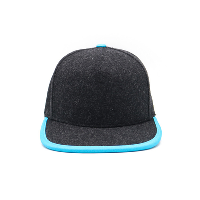 Mũ snapback vành phẳng trống tùy chỉnh cho mùa thu và mùa đông