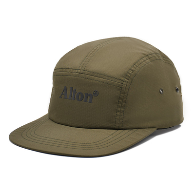 Lưới thể thao Snapback 5 bảng Mũ cắm trại Chất liệu cotton nylon Polyester
