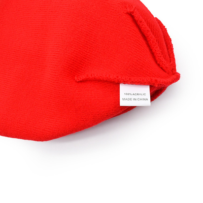 Logo tùy chỉnh chất lượng cao Acrylic Skully Beanie Mùa đông Unisex Ngư dân đan mũ