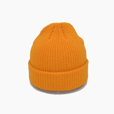 Nhân chỉnh màu vàng đan nón mũ 58cm cho mùa đông Unisex người lớn
