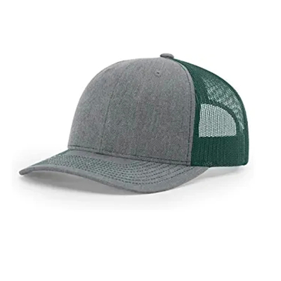 6 Panel 112 Trucker Cap Custom Color With Cotton Polyester Sweatband