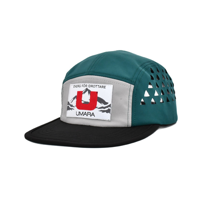 Ngoài trời không có cấu trúc 5 bảng Camp Cap Laser cắt lỗ chống nước mũ vách phẳng