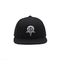 Phong cách cổ điển bán buôn chất lượng cao logo thêu tùy chỉnh 6 Panel Hip Hop Flat Brim Snapback cap