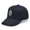 Custom 5 Panel Baseball Cap Cotton Twill Sports Black Dad Hat Logo đúc 3D