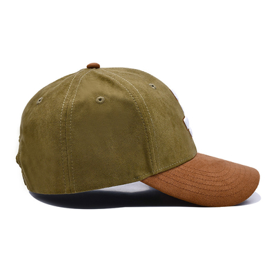 Lower Crown 6 Panel Baseball Hat With Plastic Buckle Tùy chỉnh Snapback Cap