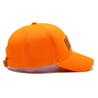 Middle Crown 6 Panel Baseball Cap Trang trí tùy chỉnh Logo thêu 3D