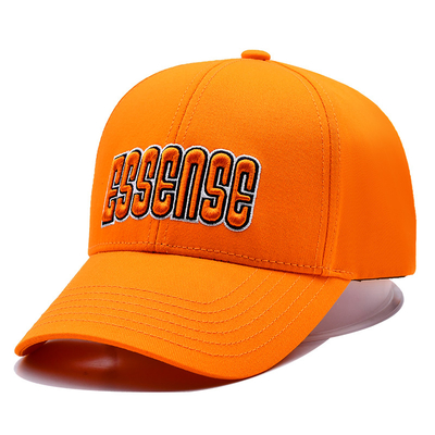 Middle Crown 6 Panel Baseball Cap Trang trí tùy chỉnh Logo thêu 3D