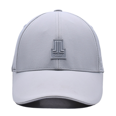 Logo đệm cao su có thể tùy chỉnh 6 bảng bóng chày Cap Curve Peak Style